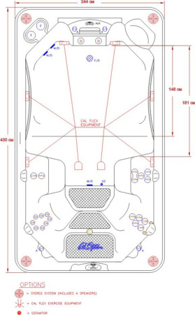 Спа бассейн Cal Spas Champion Spa